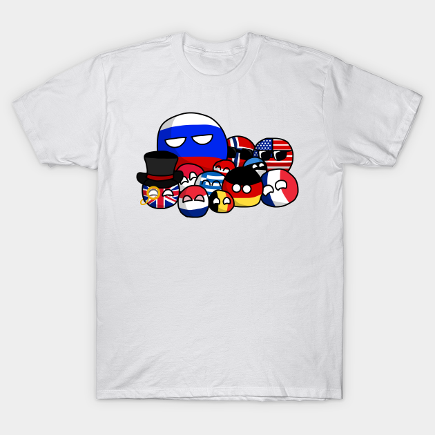 Discover CountryBalls - Country Balls - T-Shirt