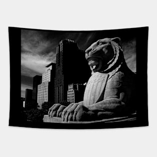 Stone Lion Tapestry