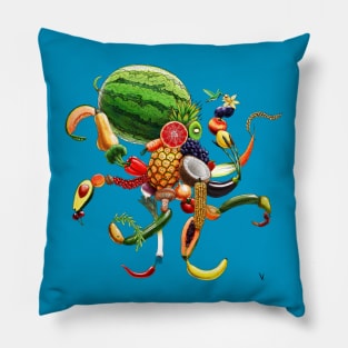 Arcimboldo Tutti Frutti Pillow