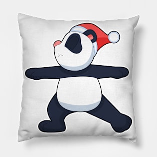 Panda Christmas Yoga Pillow