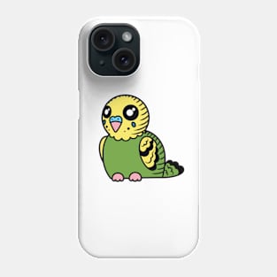 Olive Budgie Phone Case