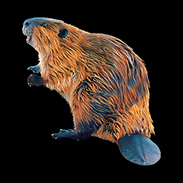 Beaver - Woodland Themed Kids Room, Funny Gifts For Forester, Cute Animals by Shirtsmania