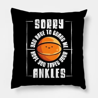 Ankle Breaker Shirt Funny Love Basketball Boys Girls Pillow