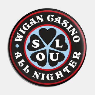 Wigan Casino All Nighter Pin