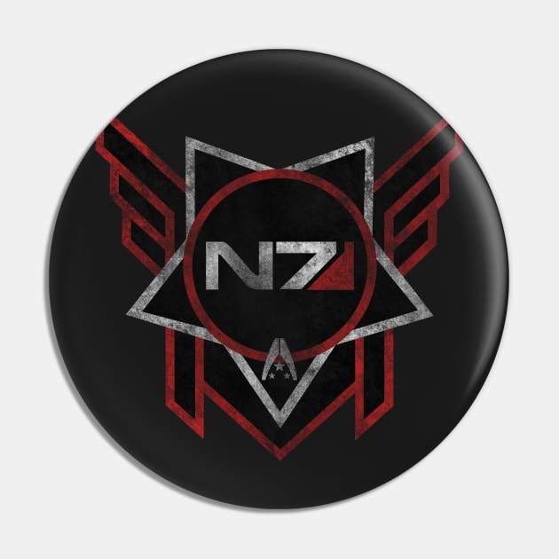 N7 Crest Pin by Draygin82