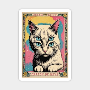 Dream Kitty Art Magnet