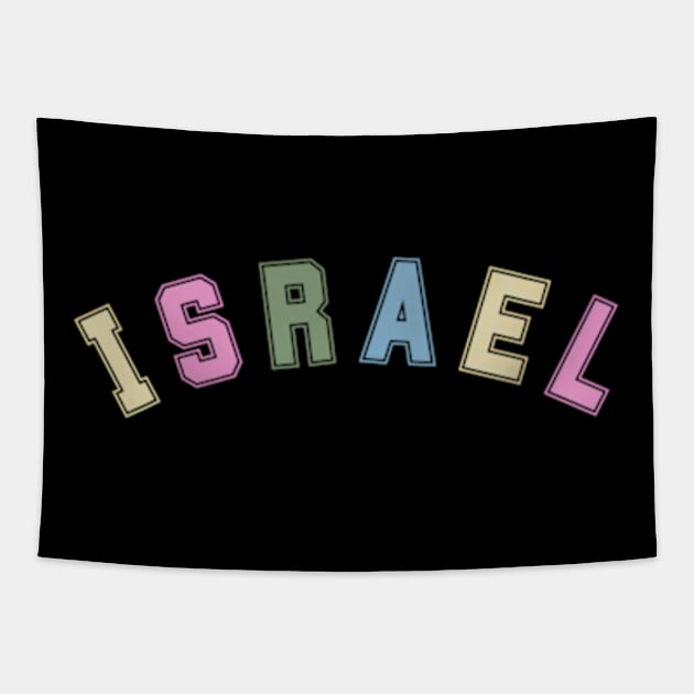 Support Israel And Jewish Idf Tzahal - Am Yisrael Chai Tapestry by Ro Go Dan