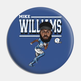 Mike Williams Los Angenel C Cartoon Pin