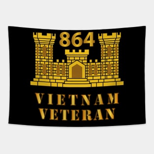 864th Engineer Battalion - ENG Branch - Vietnam Veteran Tapestry