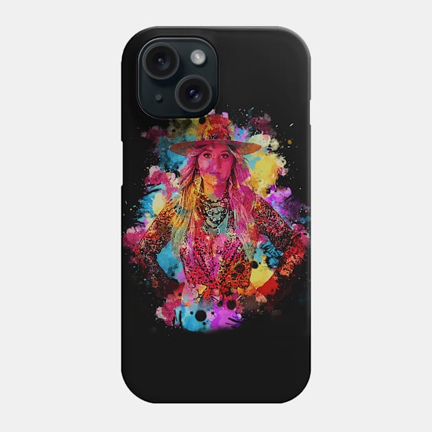 Lainey Wilson - Watercolor Illustration Phone Case by Punyaomyule