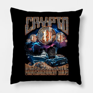 Crypto Underground King Pillow