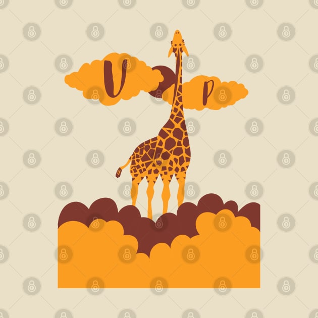 Up giraffe by Mimie20