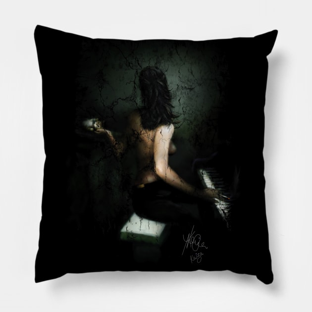 Play your own song Pillow by KEISIEN