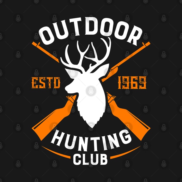 Outdoor hunting club by graphicganga