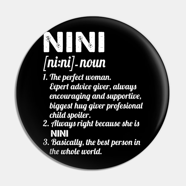 Nini Like a Grandmother But So Much Cooler Definition Xmas Pin by julibirgit