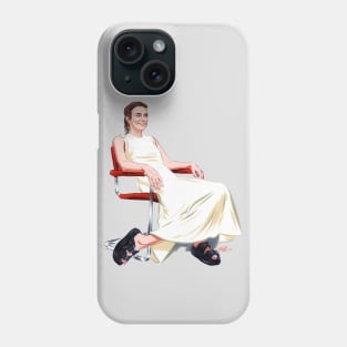 Keira Knightley - An illustration by Paul Cemmick Phone Case