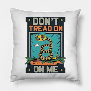 dont tread on me Pillow