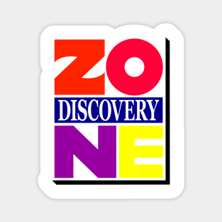 90s Defunct Zone Discovery Magnet