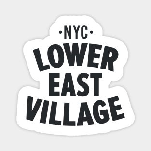 Lower East Village NYC Shirt - Manhattan - Urban Chic for Trendy Style Magnet