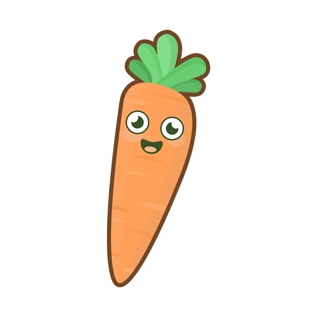 Kawaii Carrot by KawaiiNir