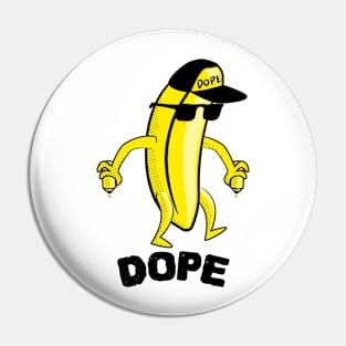 Dope Banana Funny Animation LOL Yellow Pin