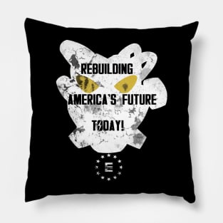 Rebuilding America's Future Today Pillow