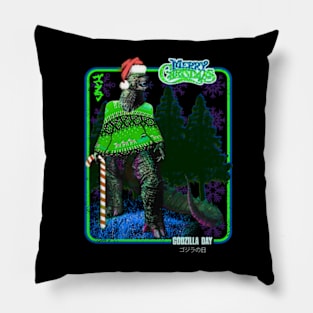 Godzilla christmas Pillow