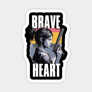 Ellie: Brave heart Magnet