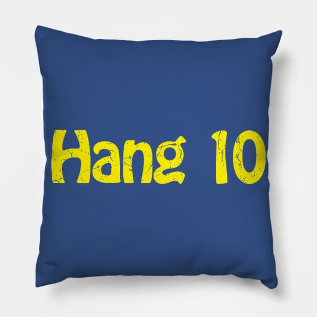 Hang 10 Pillow by TheAllGoodCompany