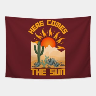 Here Comes the Sun Retro Tapestry