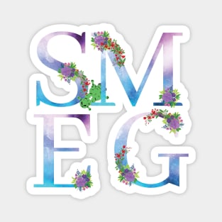 Smeg, Starbug, Floral Monogram Magnet