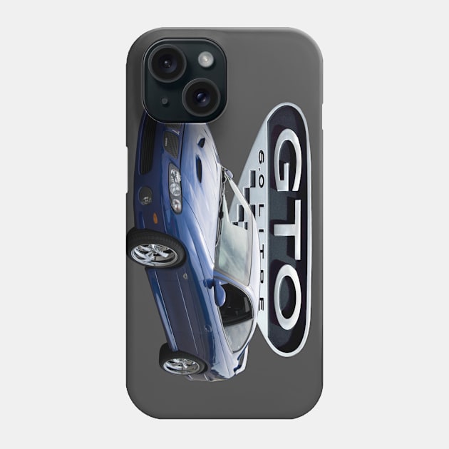 2006 blue GTO LS2 Phone Case by Permages LLC