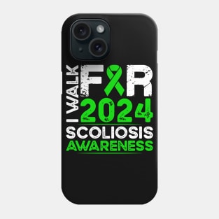 Scoliosis Awareness 2024 Phone Case