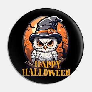 Happy Halloween Owl! Pin