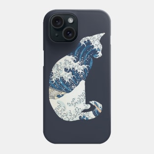 Hokusai Cat Phone Case