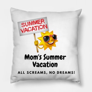 Scream Free Summer Pillow