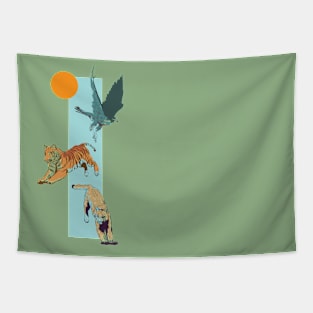 Animals Free Tapestry