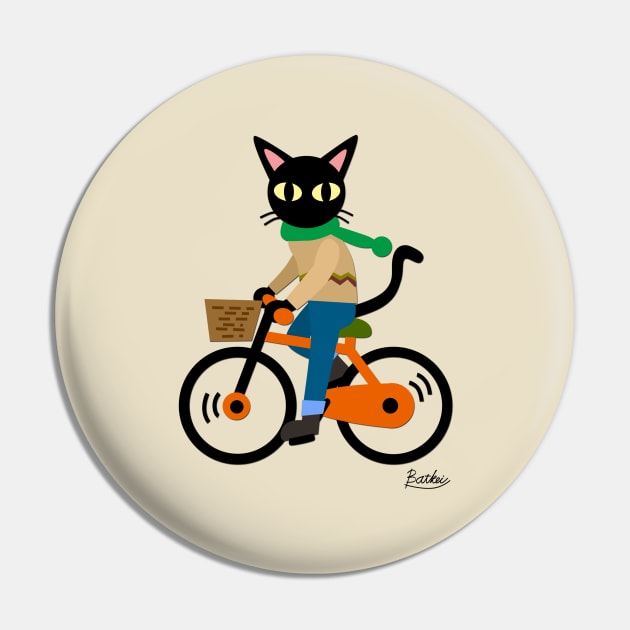 Cycling Pin by BATKEI