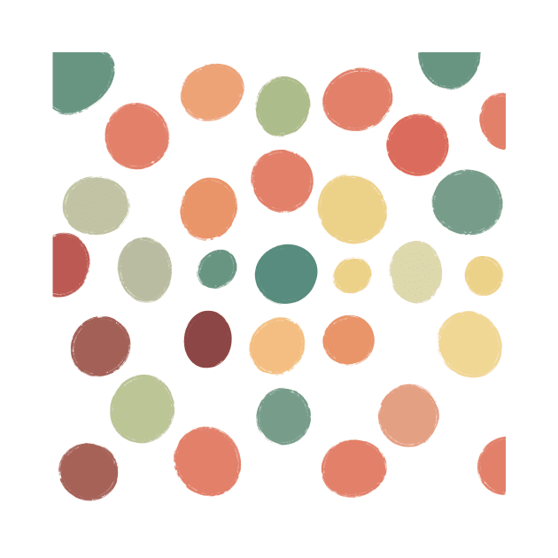 neutral polka dots, circles, spots, spotty by MarJul