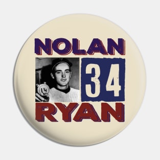 Vintage Young Nolan Ryan Pin