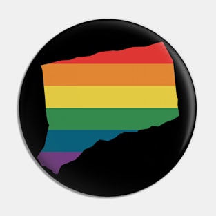 Connecticut State Rainbow Pin