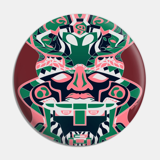 olmec gemini helmet in alien totem ecopop Pin by jorge_lebeau