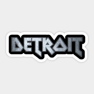 Detroit VS Everybody 2 Sticker for Sale by 313Creationz