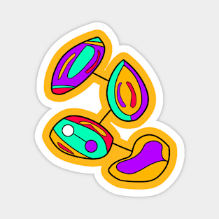 Funky Cell Division Magnet