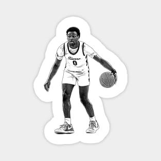 Bronny James Retro Magnet