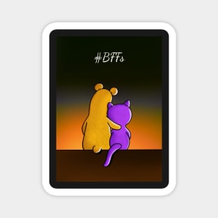 Plum & Custard - BFFs Magnet