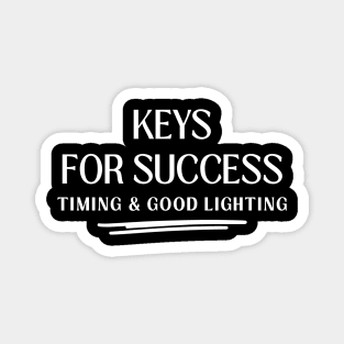 Funny Inspiring Motivational Success Magnet