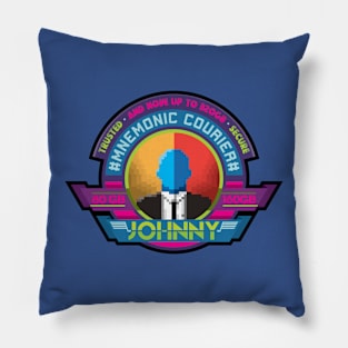 Johnny Mnemonic Courier Pillow