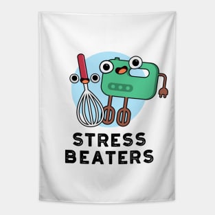 Stress Beaters Cute Baking Whisk Pun Tapestry