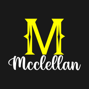 I'm A Mcclellan ,Mcclellan Surname, Mcclellan Second Name T-Shirt